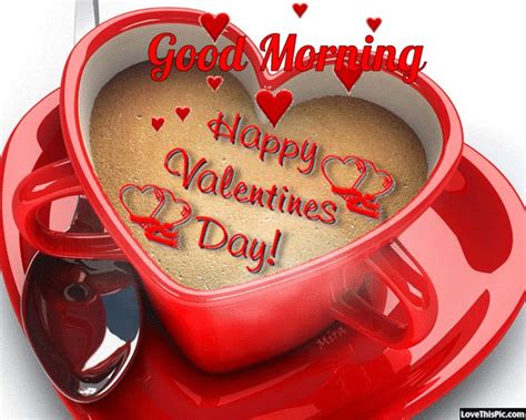Good Morning Happy Valentine S Day Gif Quote Happy Valentines Day Gif Happy Valentines Day