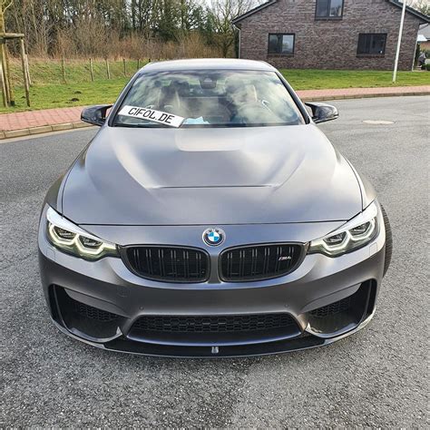 We offer made custom engineered m3 rims, m4 rims, m5 rims and m6 rims in thirteen variations of design and finish, including silver, chrome and both matte and gloss black. BMW M4 - Matte Dark Grey » CiFol Werbetechnik