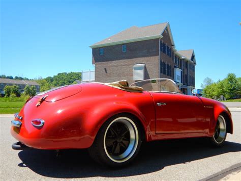 Porsche 356 Outlaw Speedster Widebody Tribute Classic Porsche 356 1956 For Sale