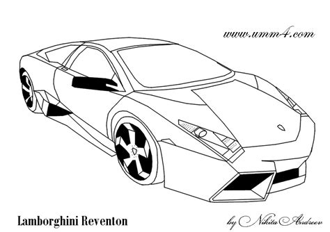 Tutti i ragazzi nell'infanzia amano le macchine e tutto ciò che è associato a loro. 27 dessins de coloriage lamborghini à imprimer sur ...