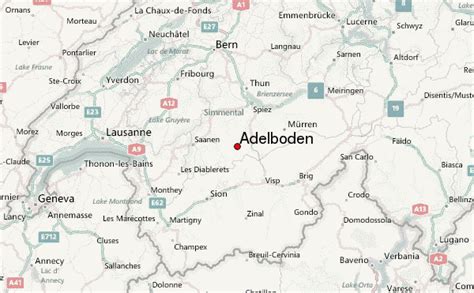 Adelboden, an idyllic chalet village at 1,350m above sea level, is surrounded by the magnificent the ski resort adelboden stretches from an altitude of 1,350m up to 2,400m. Adelboden Weather Forecast