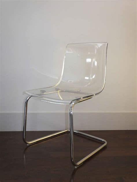 Acrylic Clear Chair Ikea Tips Modern Parson Chair Design Ideas With