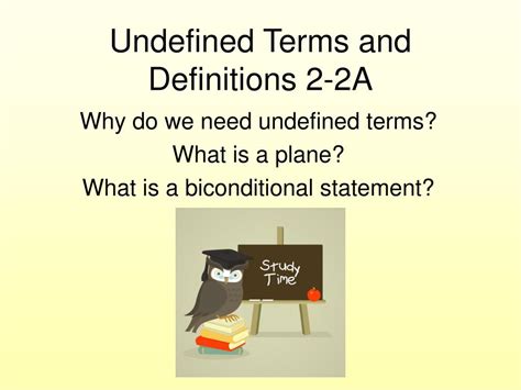 Ppt Undefined Terms And Definitions 2 2a Powerpoint Presentation