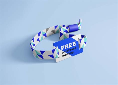 Download Free RFID Wristband Mockup (PSD)