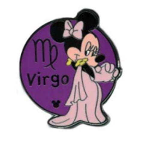 Disney Hidden Mickey Pin 2012 Series Zodiac Virgo