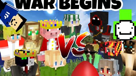 New War Begins On Dream Smp Dream Smp Youtube