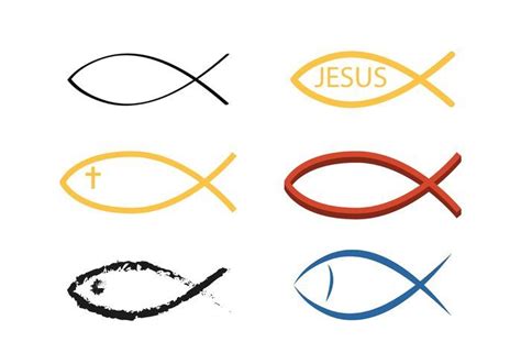Zur navigation springen zur suche springen. Vector christian fish symbol | Fish symbol, Christian fish ...