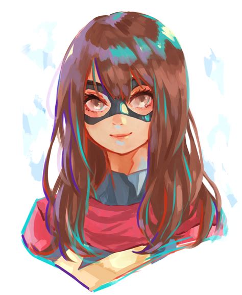 Ms Marvel Kamala Khan Image By Sushi Pizza Rrr 3315310 Zerochan