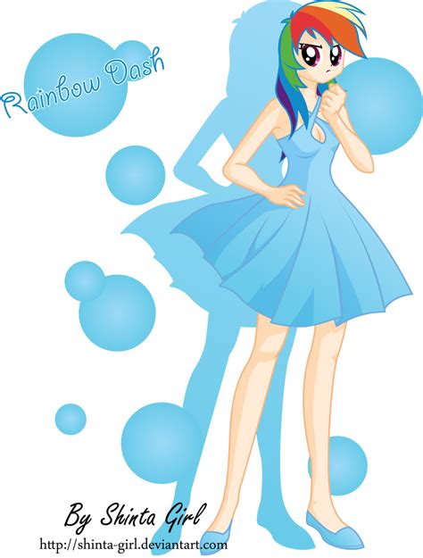 Rainbowdash Vestido By Shinta Girl On Deviantart