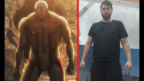 Armored Titan Live Action Remake Attack On Titan Youtube