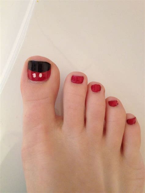 Disney Toe Nail Designs