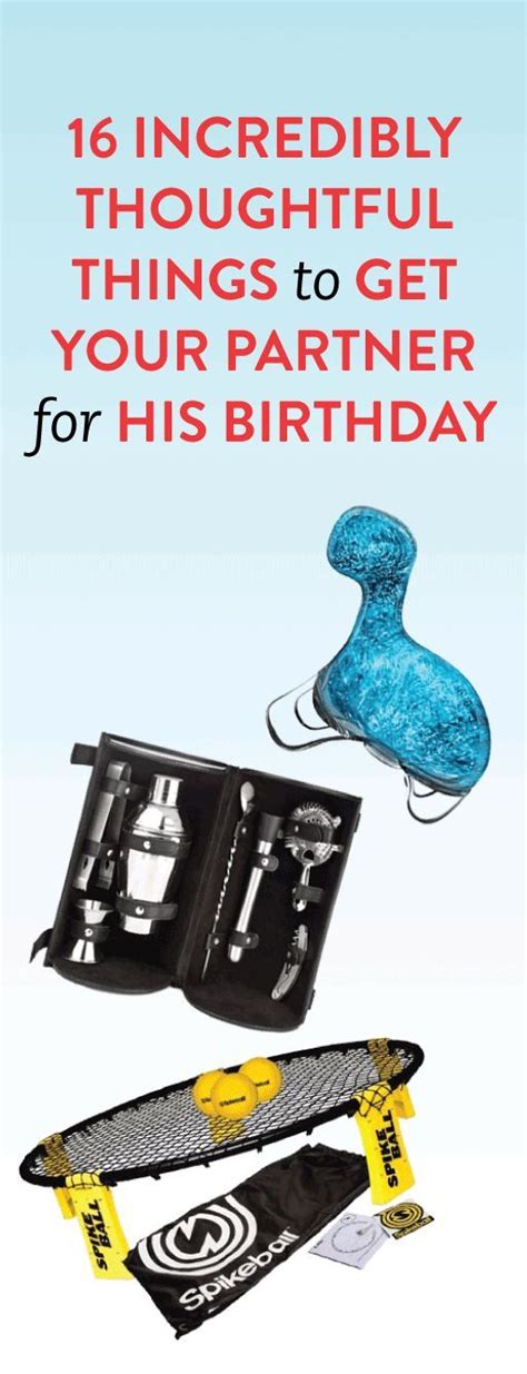 He'll be really excited to use all the cool accessories in this set, starting with the pint glasses to celebrate his birthday. 16 Gift Ideas For Boyfriends | Boyfriend gifts, Thoughtful ...