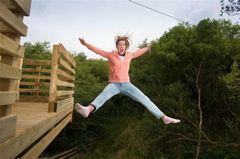 Zip line, zip wire, things to do in cornwall, adrenaline activities, hangloose adventure, cornwall. HangLoose Adventure Day at the Eden Project - Zing Vouchers