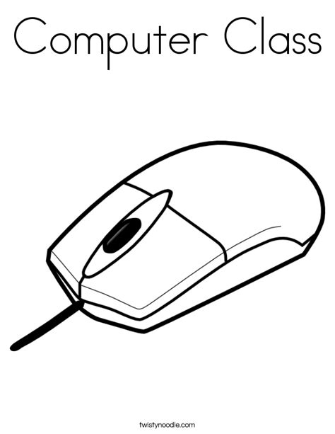 Computer Parts Coloring Pages Coloring Home