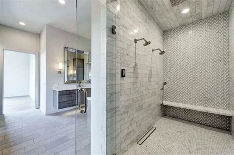 Shower Bench Ideas 40 Built In And Freestanding Designs