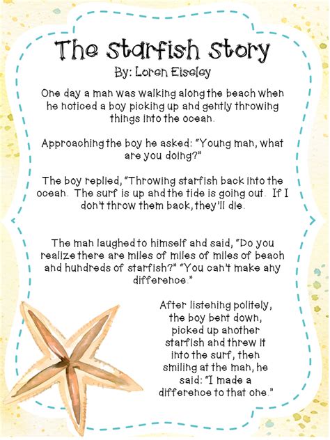 Mind Sparks: The Starfish Story
