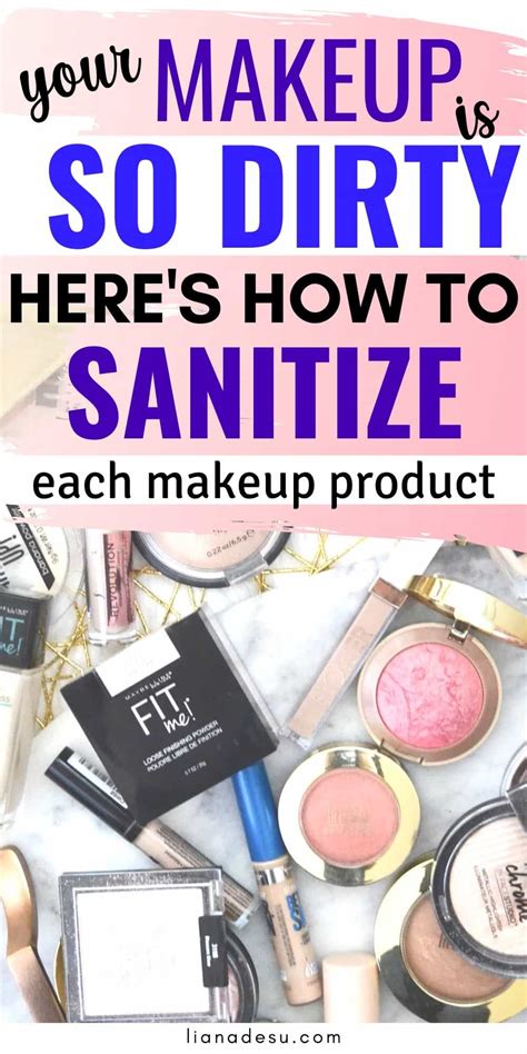 how to sanitize makeup with these easy steps in 2020 with images best makeup products best