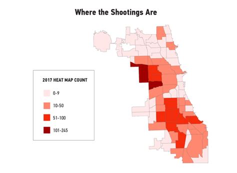 Gun Violence In Chicago Map Map Of World