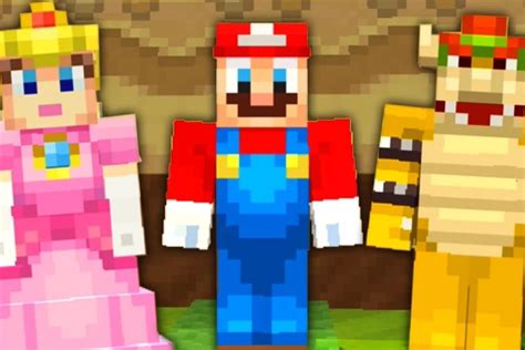 15 Super Mario Skins For Minecraft Gaming Mow