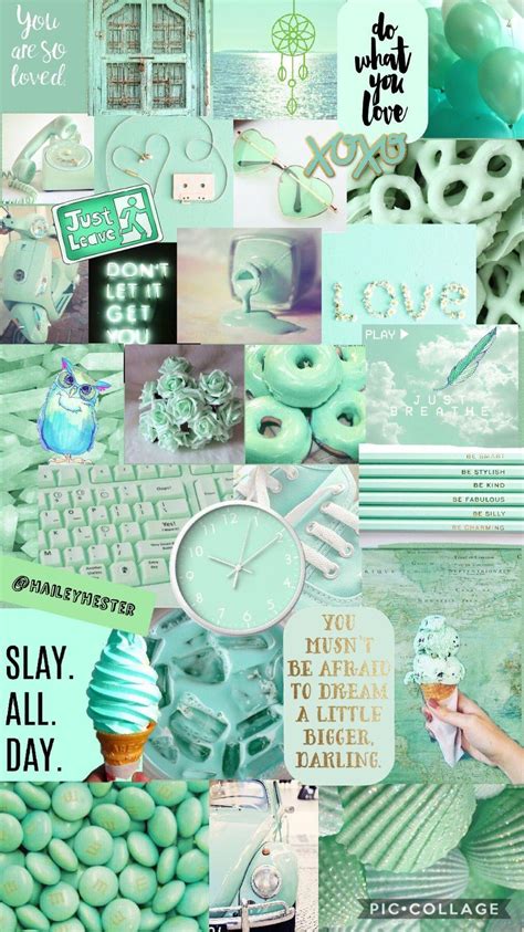 Cute Mint Green Aesthetic Wallpapers Top Nh Ng H Nh Nh P