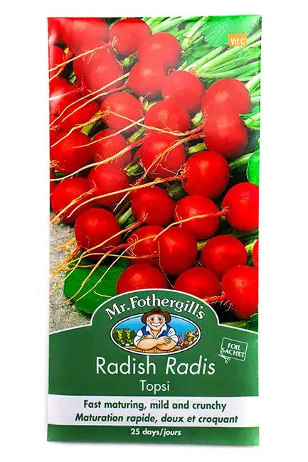 Mr Fothergills Seeds Catalogue Vegetables