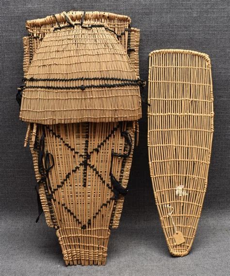 Yokuts And Mono Indian Basketry Cradles