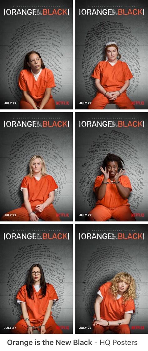 orange is the new black season 6 posters orange is the new black new black oitnb