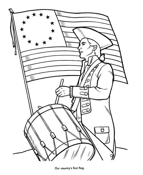 American History Coloring Pages At Free Printable