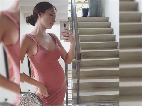 In Photos Solenn Heussaffs Pregnancy Journey Gma Entertainment