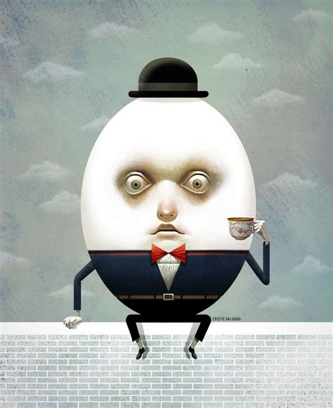 Humpty Dumpty Art Print By Cristosalgado X Small Humpty Dumpty