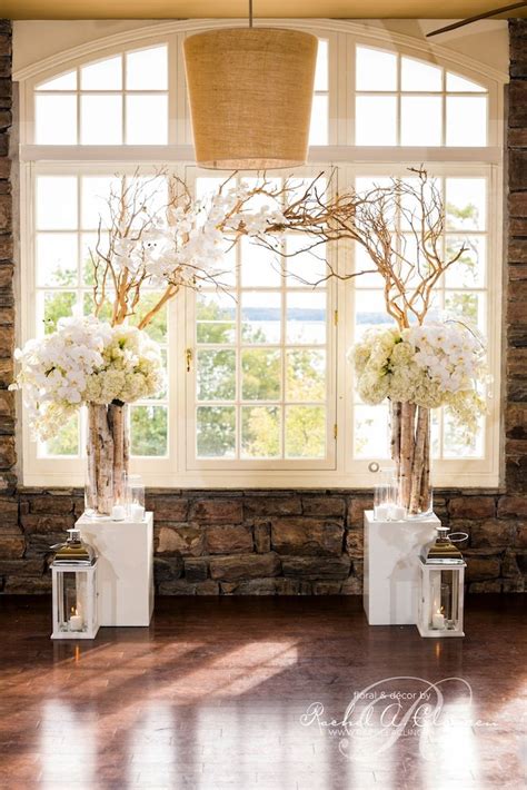30 Chic Rustic Wedding Ideas With Tree Branches Tulle