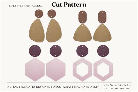 23 Free Svg Earring Templates For Cricut Download Free Svg Cut Files