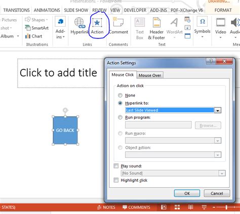 Solved Add A Back Hyperlink In Powerpoint 9to5answer