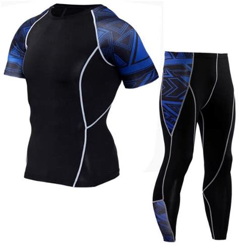 new mma rashgard jogging suits men compression shirt pants wolf 3d running t shirt men fitness