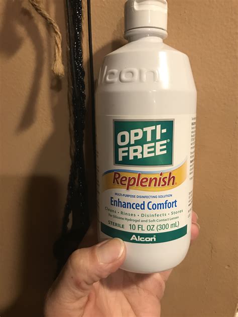 Opti Free Replenish Contact Lens Solution Reviews In Eye Care