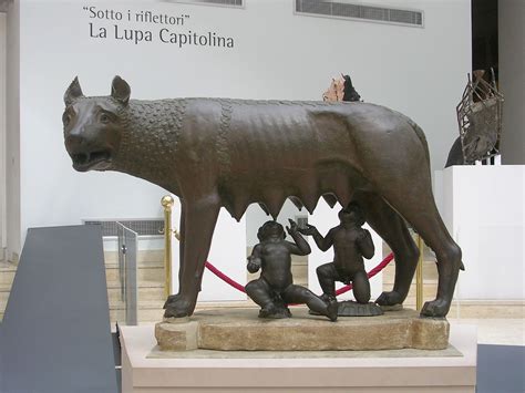 La Lupa Capitolina Musei Capitolini Rome Rome Lion Sculpture