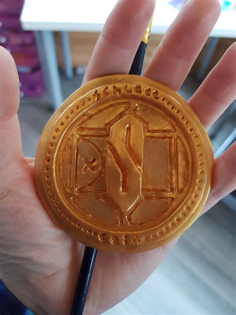 Schlatt Coin This Is A Clay One Im Working On A Better Resin Model