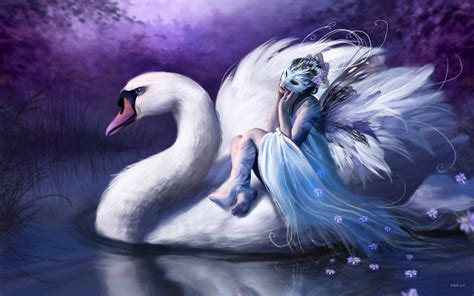 Swan Queen Fairy Wallpaper Fairy Pictures Fantasy Pictures