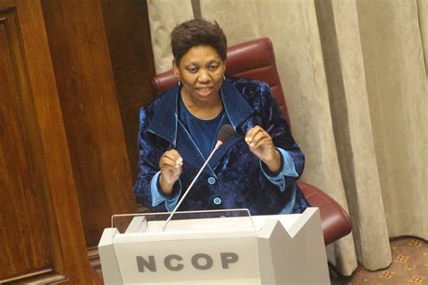 I'm not responsible for the delivery of textbooks. Angie Motshekga Speech ~ news word