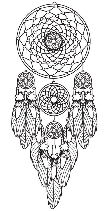 Beautiful Dream Catcher Page Coloring Pages
