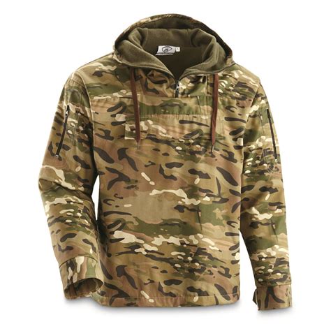 Brooklyn Armed Forces Fleece Lined Anorak Jacket 718434 Tactical