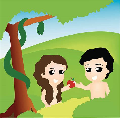 Adam Eve Clip Art Illustrations Royalty Free Vector Graphics And Clip