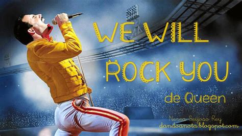 Buddy you're a boy make a big noise playin' in the street gonna be a big man some day you got mud on yo' face you big disgrace kickin' your can all over the place. We will rock you - Queen (Versión corta) Flauta dulce ...