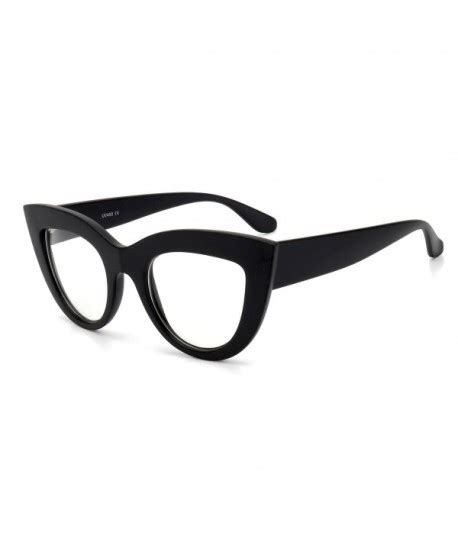 Retro Cat Eye Women Sunglasses Fashion Thick Frame Mirrored Lens