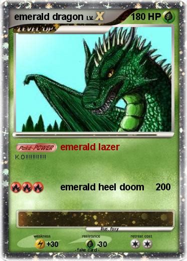 Emerald card activation procedure to activate emerald card. Pokémon emerald dragon 5 5 - emerald lazer - My Pokemon Card