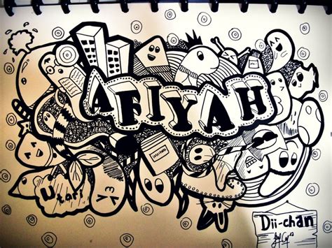 Apalagi bisa buat doodle untuk sahabat, teman, saudara, pasangan atau kado untuk orang tuanya. 35+ Gambar Doodle Art, Simple, Keren, Lucu dan Cara Membuatnya