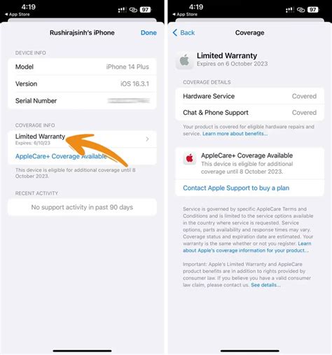 How To Check Iphone Warranty Status In 2023 3 Ways Techrushi