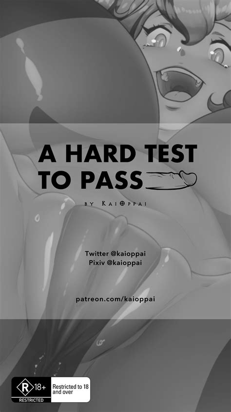 A Hard Test To Pass By Kaioppai Porn Cartoon Comics