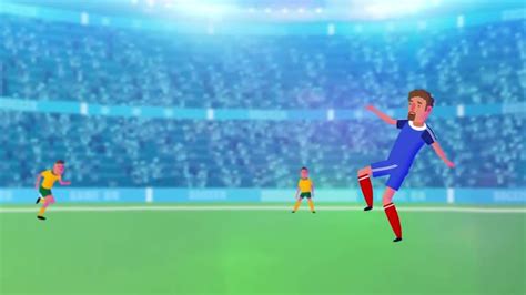 Animated Football Intro Promo Motion Graphics Videohive