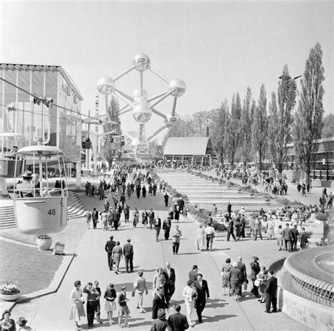 Visiting The 1958 Worlds Fair April 1958 Brussels Belgium R